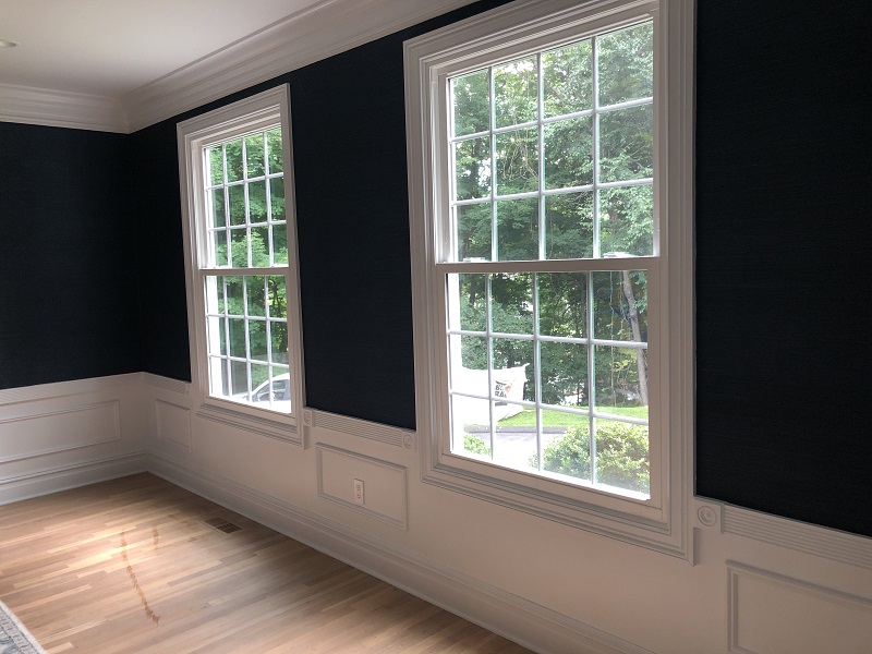 Vinyl window installation